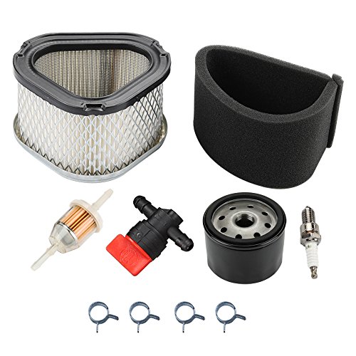Panari GY20574 Air Filter + Oil Filter Tune Up Kit for John Deere AM121608 AM123553 STX30 STX38 LX173 LT133 LT155 LTR155 Scotts S1642 SST15 Lawn Mower Tractor