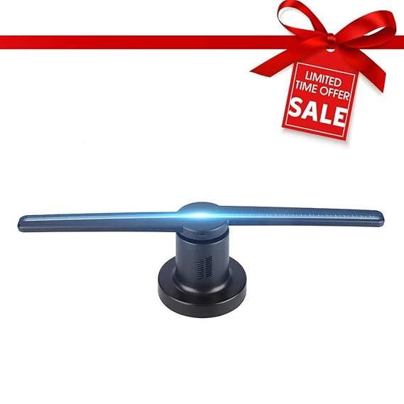 Hologramm-Projektor 3D, WiFi LED tragbarer Hologramm-Spieler 3D holographischer Dispaly-Fan-Ausstellungs-Hologramm-Projektor 