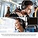 Langsdom Active Noise Cancelling Headphones Over Ear Bass Bluetooth Headset with Mic, Bluetooth 4.2 Wireless Headphones Comfortable Earpads, 38H Playtime for Travel Work TV PC Cellphone (Black)