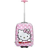 Bioworld Hello Kitty 16 Inch Telescopic Youth Carry-on Luggage Suitcase