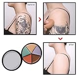 Hometom Super High Coverage Concealer Professional Full-Coverage and High-Resistance Formula Makeup Foundation (Multicolor)