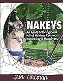 NAKEYS: An Adult Coloring Book full of Hairless Cats to Inspire Joy & Happiness by 