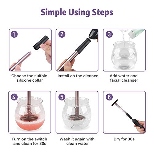 image for ZoeeTree Makeup Brush Cleaner, Premium Makeup Brush Cleaning Tool for 