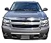 Auto Ventshade [AVS] Chrome Hood Shield / Protector | Fits 2007 - 2013 Chevrolet Avalanche, 2007 - 2014 Chevrolet Tahoe, Suburban 1500 & 2500 | Medium Profile Bug Deflector - 1 pc., Chrome | 680303
