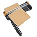 Jielisi 12 Inch Paper Cutter, A4 Paper Trimmer with Automatic Security Safeguard Guillotine for Coupon, Craft Paper, Label and Photo, Black