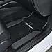 Charcoal Polyester Cloth Seat Covers for Car SUV & Charcoal Tribal Carpet Mats