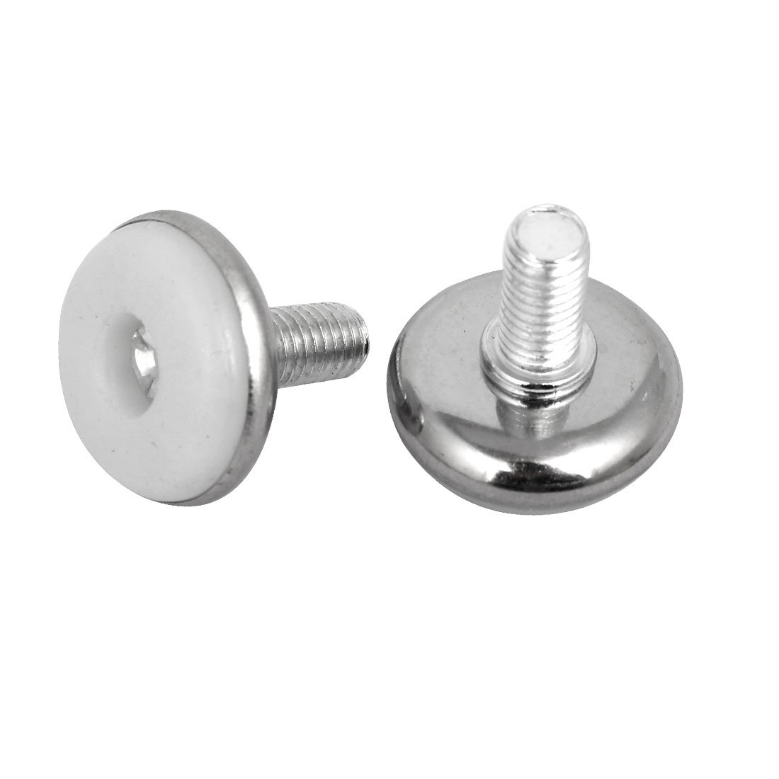 Hardware uxcellM8x15mm Plastic Base Stud Mount Furniture Glide