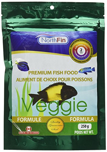 Northfin Food Veggie Formula 2mm Pellet 250 Gram Package
