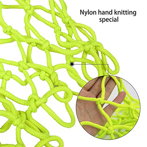 Besmon Nightlight Basketball Net Luminous Outdoor Portable Sun Powered Sports Nylon - Thumbnail 4