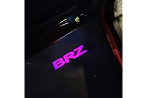 uunonaha 2 pcs Non-Fading LED Car Door Logo Lights Courtesy Projector Laser Welcome Light Ghost Shadow Puddle lamp Compatible For BRZ Accessories (BRZ, ZD6 2012-2020)