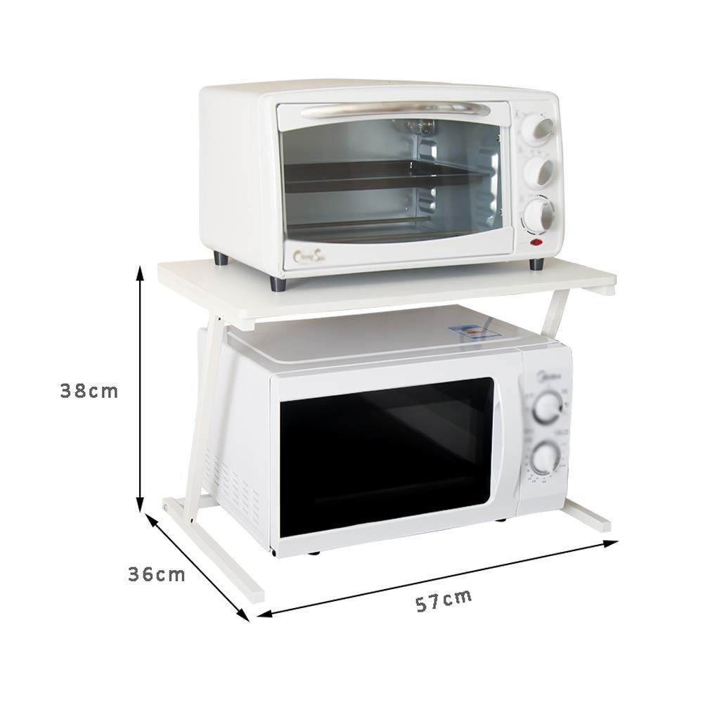 ACZZ Estante del horno de microondas Estante de la cocina Estante ...