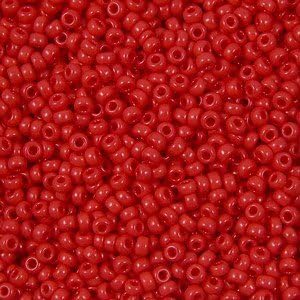 Opaque Red -Size 11° Japanese Seed Beads