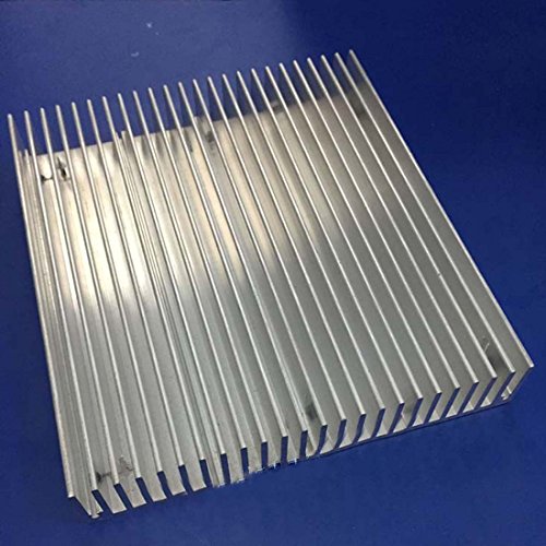 Aluminum Heatsink Cooling Fin 150mmx60mmx25mm for Power Amplifier