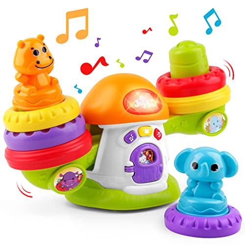 XQW Cartoon Stack & Balance Teeter Totter, Multicolor Stacking Toys