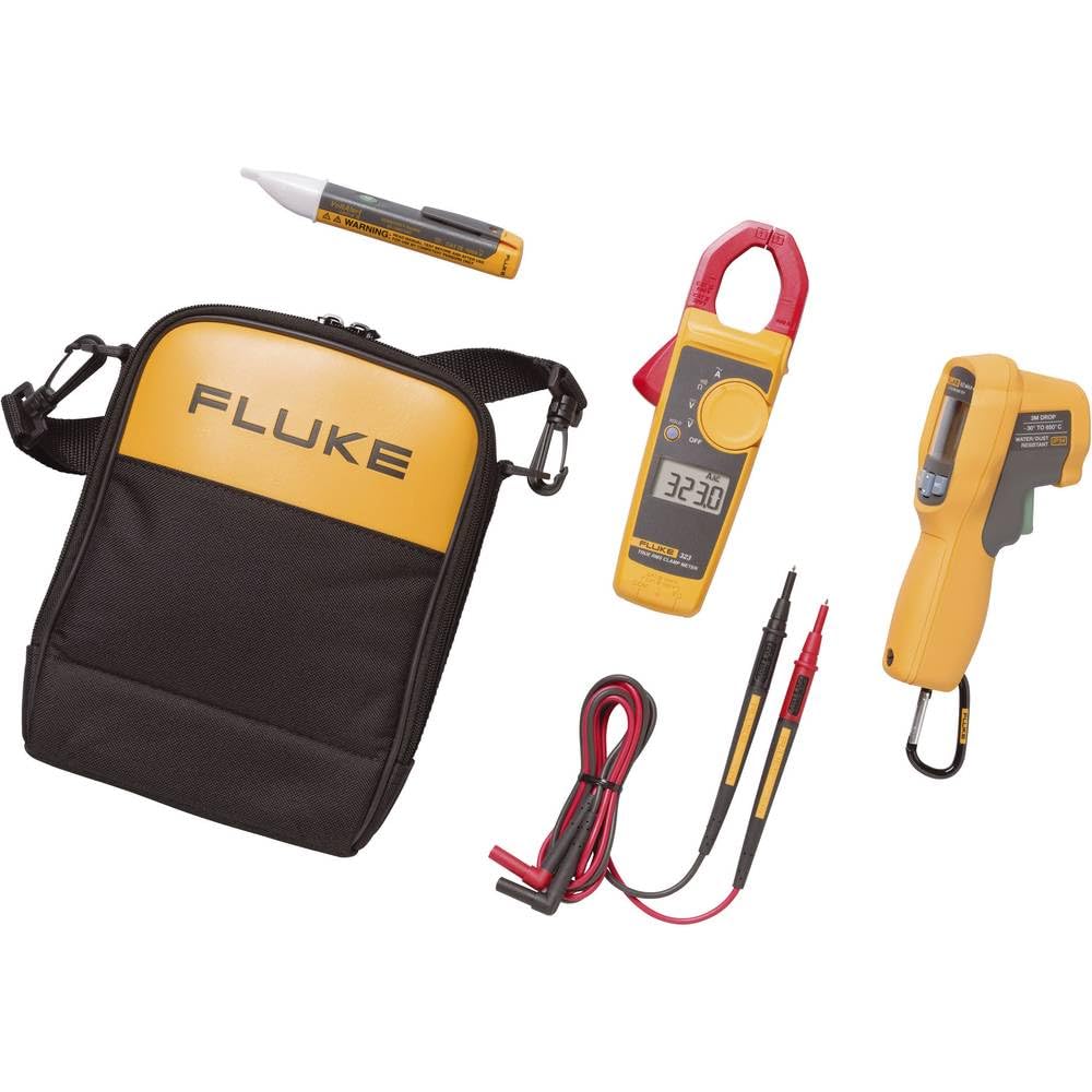 FL62MAX+/323/1AC IR Thermometer, Clamp Meter and Voltage Detector Kit