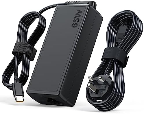 Sheivulo 65W 45W USB C Charger for Lenovo ThinkPad Yoga HP