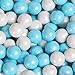 Sweetworks Shimmer Powder Blue & White Sixlets 1 lb Bag