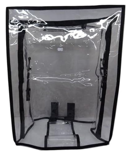 Sarvoday 30 Transparent PVC Waterproof Trolley Protective Covers