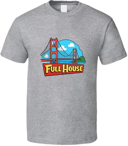 Amazon.com: Full House 80s Tv Show Fan T Shirt S White : Clothing
