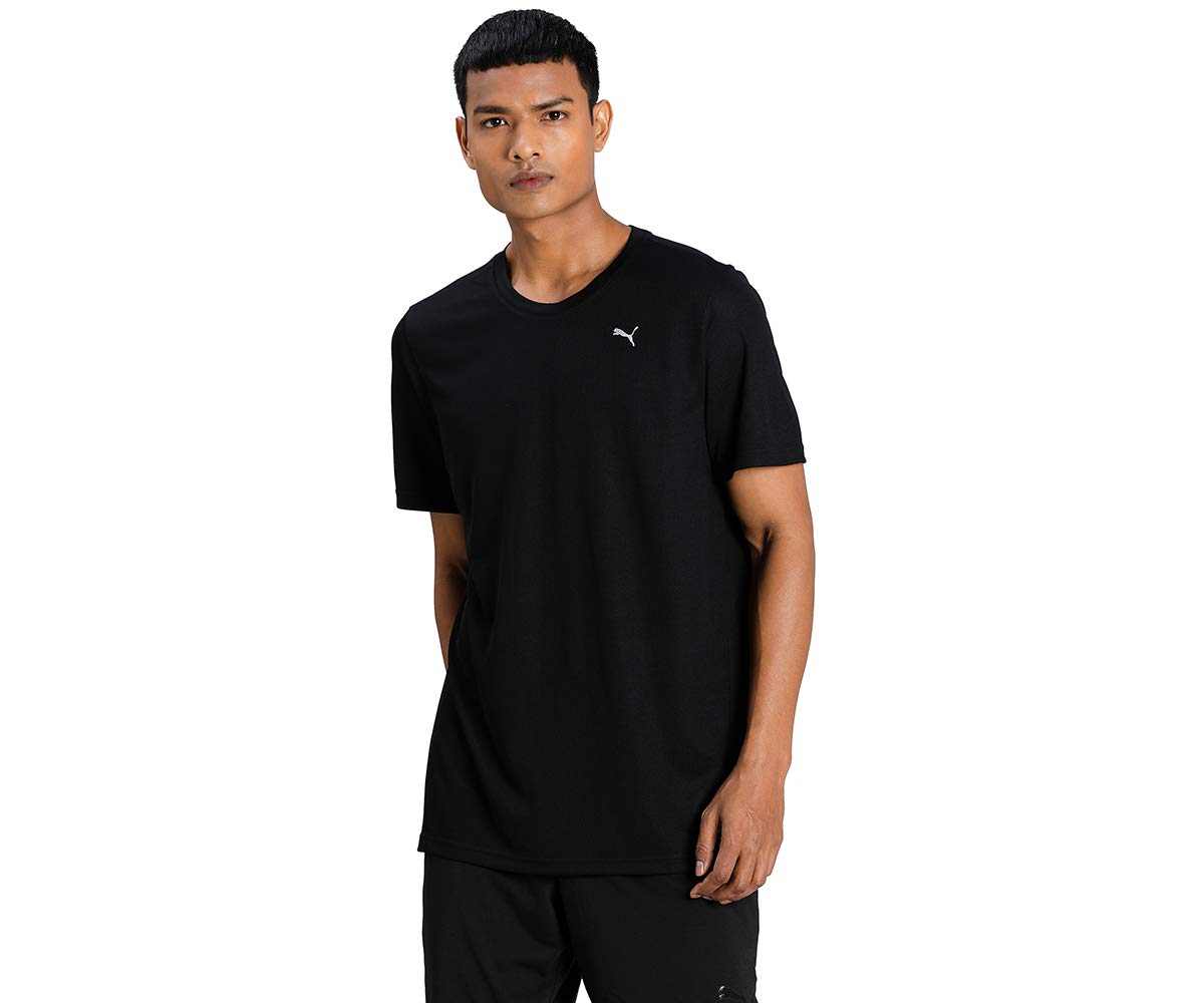 PUMA Herren Performance t-shirt M T shirt, Puma Black, M EU