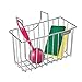 hblife Kitchen Sponge Holder Stainless Steel Sink Caddy Organizer Soap Dishwashing Liquid Drainer Brush, Rack, Draining Basket