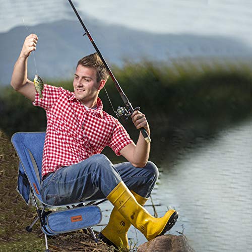 RISEPRO Denim Camping Chair Ultraleichte tragbare Klappstühle mit Tragetasche Heavy 145 KGS Kapazität Klappstuhl Camping… – Bild 6