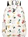 School Bookbags for Girls, Cute Pineapple Backpack College Bags Daypack Travel Bag by Mygreen (Beige-Large)