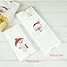 Christmas Treat Bags,Fashionclubs 100pcs/set OPP Flat Cello Cellophane Christmas Cookie Bakery Candy Biscuit Bags,Gift Wrapping Packaging Bags With Sealing Stickers