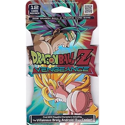 dragon ball z vengeance booster box DBZ (2016) new starter decks sold separately Dragon Ball Z Collectible Card