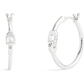COACH Women's Signature Hoop Earrings