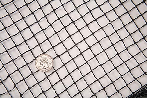 Atlantic PGPSM Pond and Garden Protector Dome Net, 7x9x2 Feet, 1/2 Inch Mesh - Keeps Out Debris, Pests - Includes Fiberglass Poles, Stakes and More