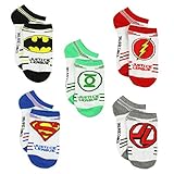 Justice League Boys 5 pack Socks (Little Kid/Big Kid/Teen/Adult)