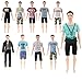SOTOGO 56 Pieces Doll Clothes and Accessories for 11.5 Inch Girl Boy Doll Clothes Different Occasions Include 20 Sets Handmade Doll Dresses/Casual Clothes/Swimsuit/Sportswear and 18 Pairs Shoes