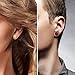Charisma 10mm Wooden Vintage Stainless Steel Stud Earrings Ear Plugs Piercings Hypoallergenic Screw 3 Pairs