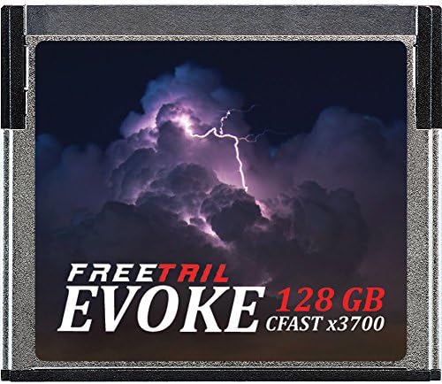 FreeTail EVOKE 3700x 128GB CFast 2.0 Memory Card, Up To 560MB/s, VPG-130 (FTCF128A37)