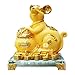 Bwinka 2020 Feng Shui Chinese Zodiac Rat/Mouse Year Golden Resin Collectible Figurines Decoration for Luck & Wealth Perfect for Your Home or Office (Mc-xwfd)