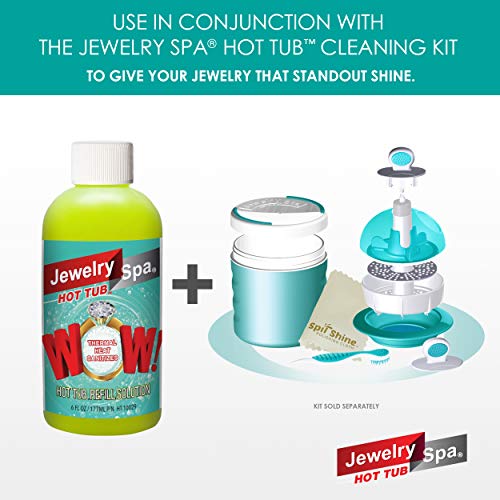 Jewelry Spa 6oz Jewelry Cleaner Liquid Solution Refill Cleaning