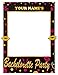 2-in-1 Bachelorette Photo Booth Props Frame Party Supplies- Bride Tribe Squade Wedding Bridal Shower Decorations Selfie Games