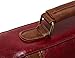 ECOSUSI Women Vintage PU Leather Laptop Bag Briefcase Crossbody Messenger Bags Satchel Purse, Red