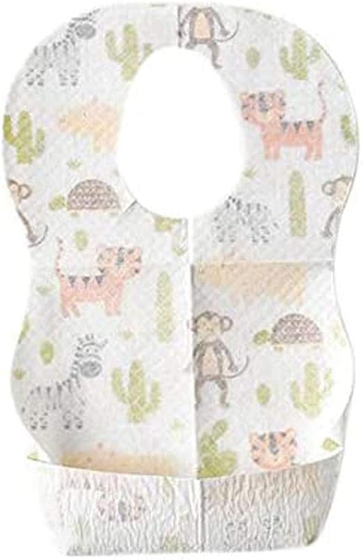 10pcs Sterile Disposable Bibs Children Baby weaning waterproof Eat Bibs