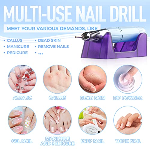 Gellen 120W Cordless UV/LED Nail Lamp With Electric Nail Drill