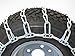 The ROP Shop | New Pair of 26x12x12 26x12.00-12 Snow Mud Traction TIRE Chains, 2-Link Spacing