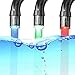 Alovexiong Temperature Control 3-Color Gradient Changing Tap LED Water Faucet Light Water Stream Color Changing Sink Faucet Parts For Bathroom Kitchen