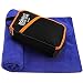 Rainleaf Travel Towel,Perfect Dry Towel,Microfiber Bath Towel,Swimming Towel,Backpacking Towel,Blue 34'x60'