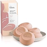 SABONETE EM BARRA PURO VEGETAL NATURA TODO DIA NOZ PECÃ E CACAU CAIXA COM 5 UNIDADES 90g/cada