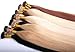 Fabwigs I Tip Stick Human Hair Extensions - 18 20 22 Inch 12 Colors 50g Set - Keratin Stick Fusion Remy Human Hair Extensions (18 Inch #1B Off/Natural Black)