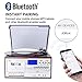 JORLAI Vinyl Record Player 8 in 1 3 Speed Bluetooth Vintage Turntable CD Cassette Player AM/FM Radio USB Recorder Aux-in RCA Line-Outthumb 3