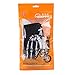 RIGWARL Winter Gloves Skeleton Zombie Bones Design Windproof Waterproof Riding Biking Climbing Motorcycling Cycling Working Gardening (M, Pink)