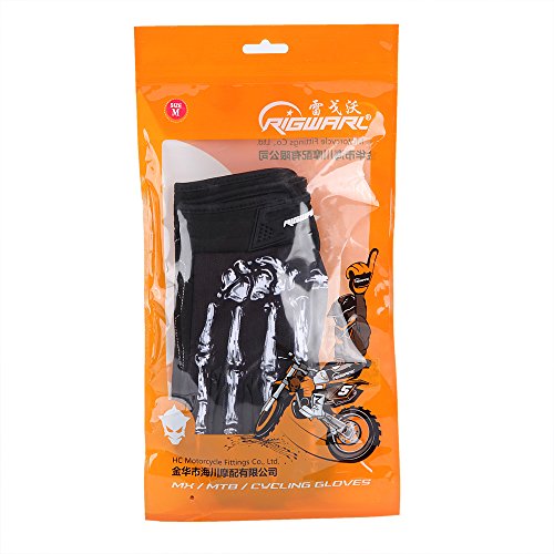image for RIGWARL Winter Gloves Skeleton Zombie Bones Design Windproof Waterproo