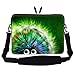 Meffort Inc 15 15.6 inch Neoprene Laptop Sleeve Bag Carrying Case with Hidden Handle and Adjustable Shoulder Strap - Cute Porcupine